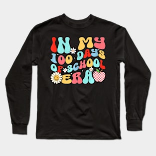 In My 100 Days Of School Era Teacher Kids 100 Days Smarter Long Sleeve T-Shirt